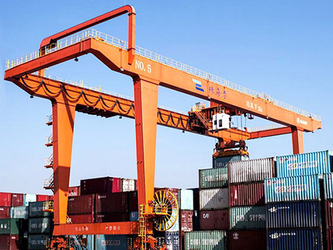 rail mounted container gantry crane sales