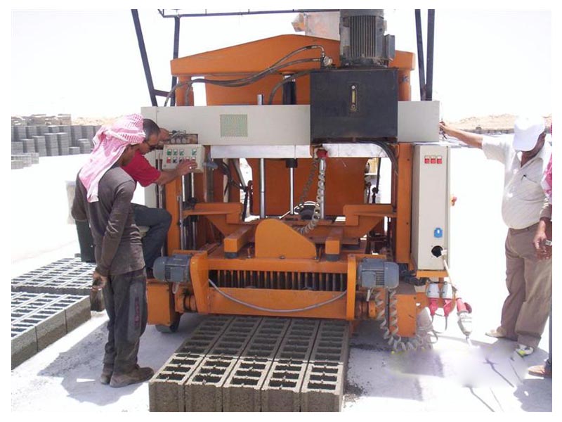 egg laying block making machine