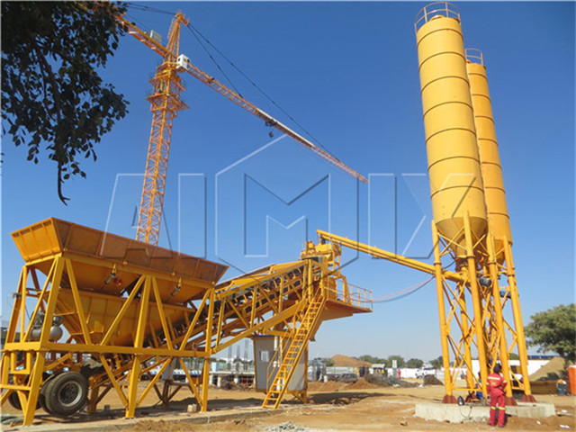 Mobile Concrete Batching Plants