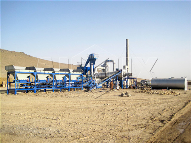 Mobile Asphalt Mixing Plant