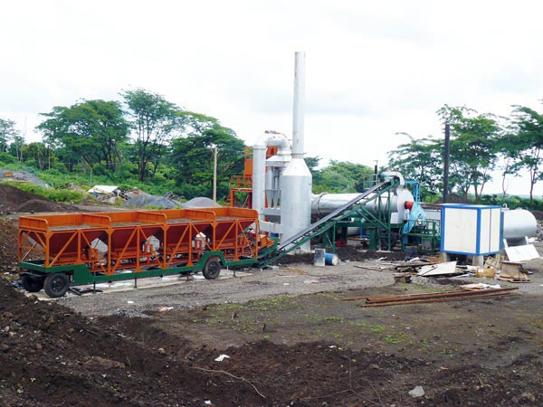 drum mix plant Indonesia