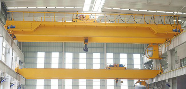 100 ton top running crane
