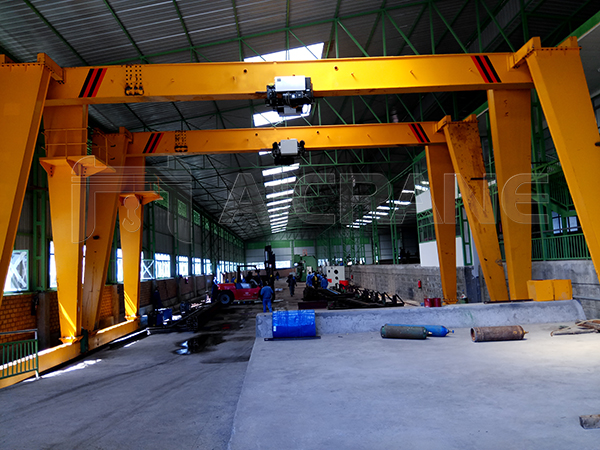 European Standard Single Girder Gantry Crane