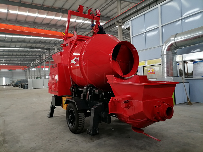 Concrete Mixer Pump Machine