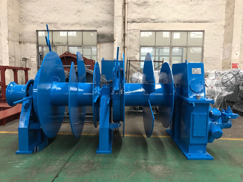 Double Drum Ship Winch for Sale