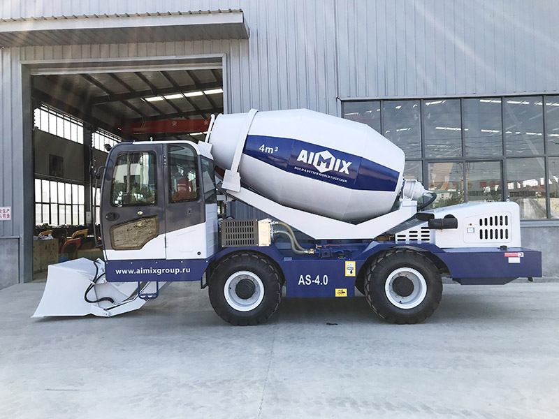AS-4.0 self-loading mixer concrete