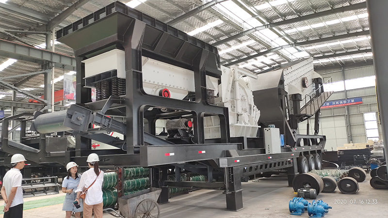 Mobile Stone Crusher Plant