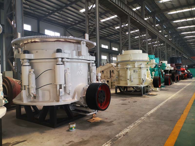 Multi-cylinder hydraulic cone crusher machines