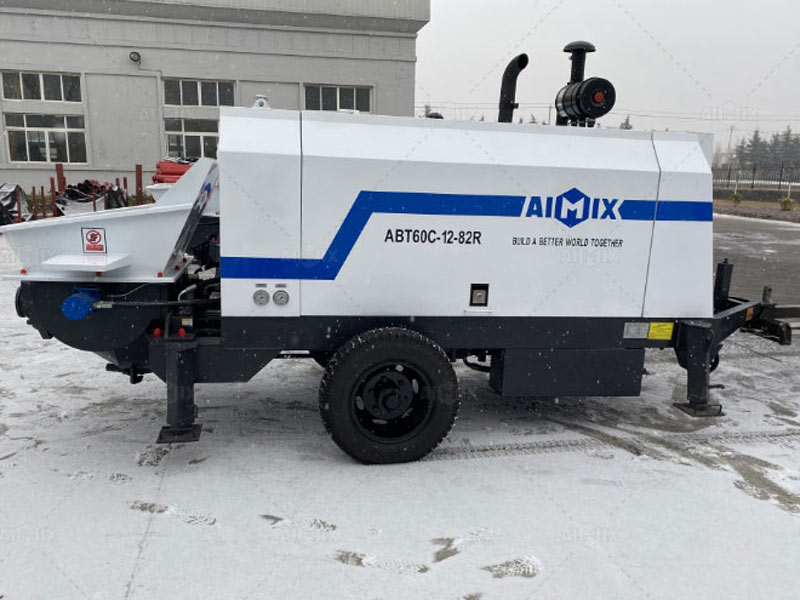 ABT60C concrete trailer pump