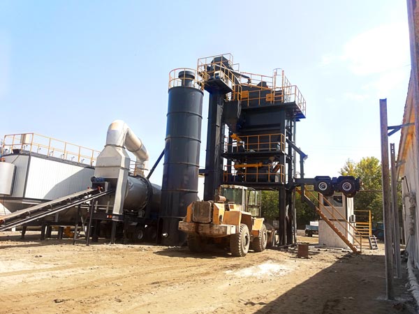 ALYQ100 mobile asphalt plant