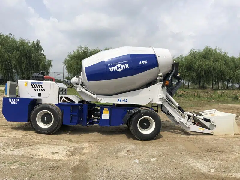 Self Mixing Concrete Truck in Nigeria