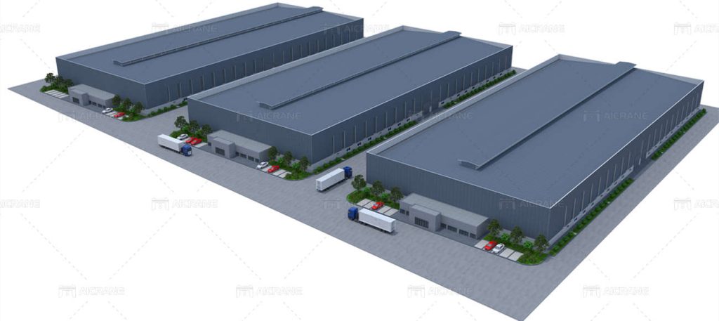 Long Span Steel Structure Warehouses